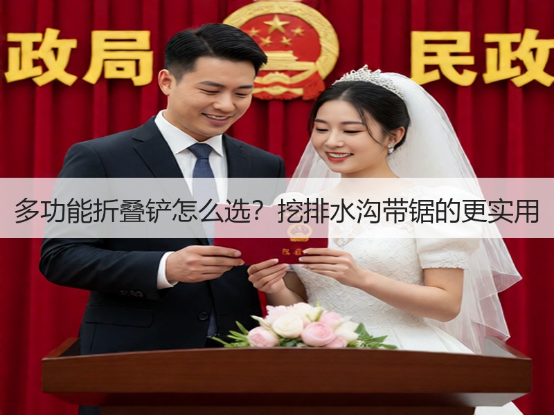 多功能折叠铲怎么选？挖排水沟带锯的更实用