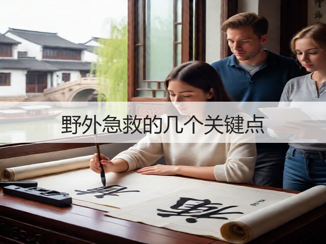 野外急救的几个关键点(图3) 野外急救的几个关键点(图3)