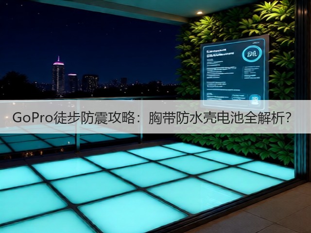 GoPro徒步防震攻略:胸带防水壳电池全解析?(图1) GoPro徒步防震攻略:胸带防水壳电池全解析?(图1)