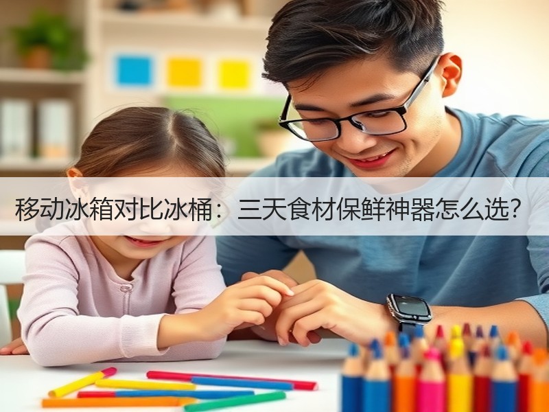 移动冰箱对比冰桶：三天食材保鲜神器怎么选？