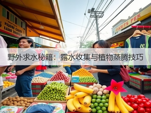 野外求水秘籍:露水收集与植物蒸腾技巧(图3) 野外求水秘籍:露水收集与植物蒸腾技巧(图3)