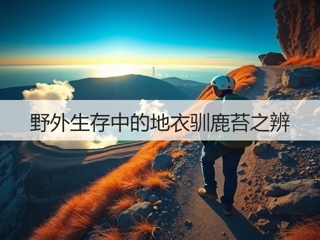 野外生存中的地衣驯鹿苔之辨(图2) 野外生存中的地衣驯鹿苔之辨(图2)