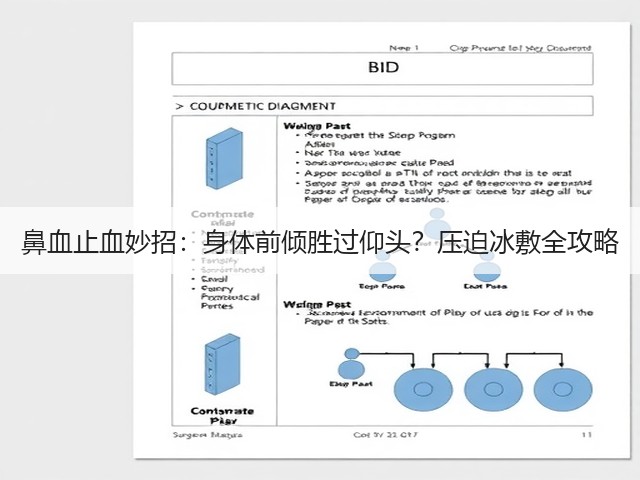 鼻血止血妙招:身体前倾胜过仰头?压迫冰敷全攻略(图1) 鼻血止血妙招:身体前倾胜过仰头?压迫冰敷全攻略(图1)