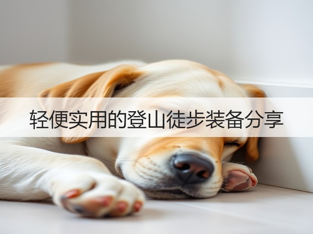 轻便实用的登山徒步装备分享(图2) 轻便实用的登山徒步装备分享(图2)