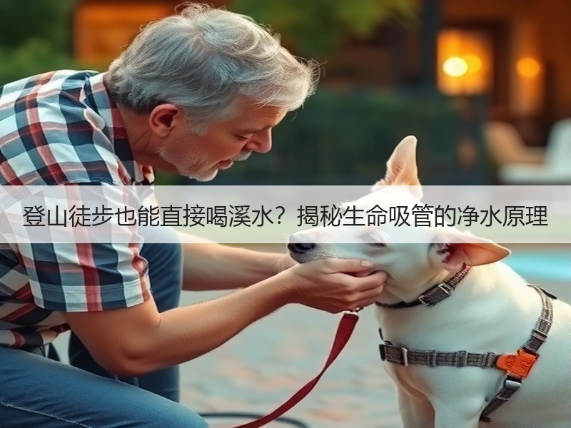 登山徒步也能直接喝溪水？揭秘生命吸管的净水原理