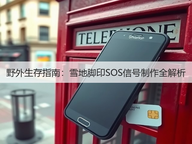 野外生存指南：雪地脚印SOS信号制作全解析(图2)