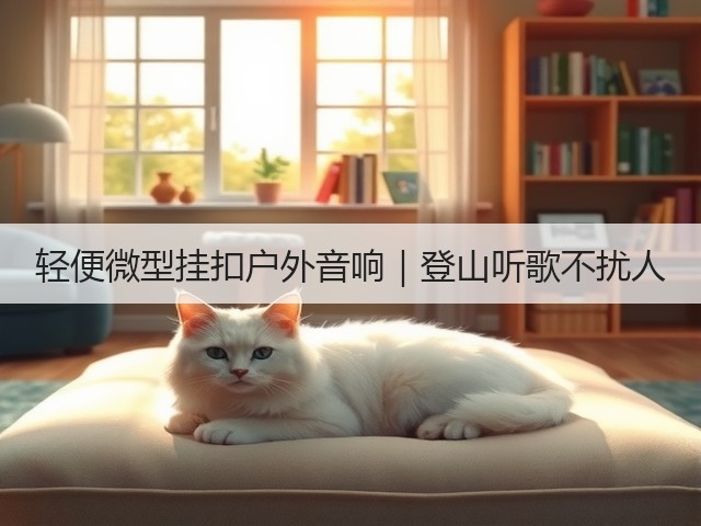 轻便微型挂扣户外音响|登山听歌不扰人(图2) 轻便微型挂扣户外音响|登山听歌不扰人(图2)