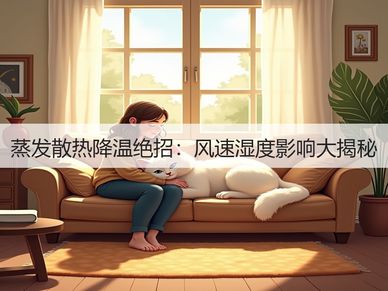 蒸发散热降温绝招：风速湿度影响大揭秘