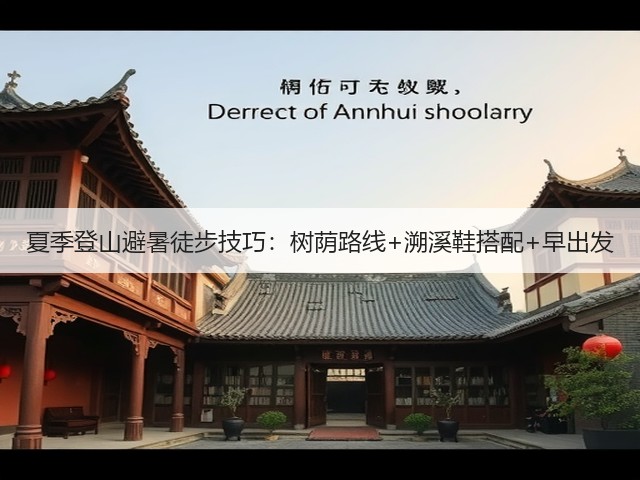 夏季登山避暑徒步技巧:树荫路线+溯溪鞋搭配+早出发(图3) 夏季登山避暑徒步技巧:树荫路线+溯溪鞋搭配+早出发(图3)
