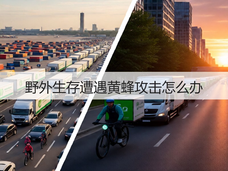 野外生存遭遇黄蜂攻击怎么办