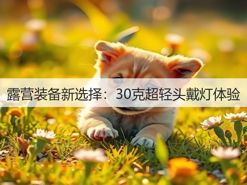 露营装备新选择：30克超轻头戴灯体验