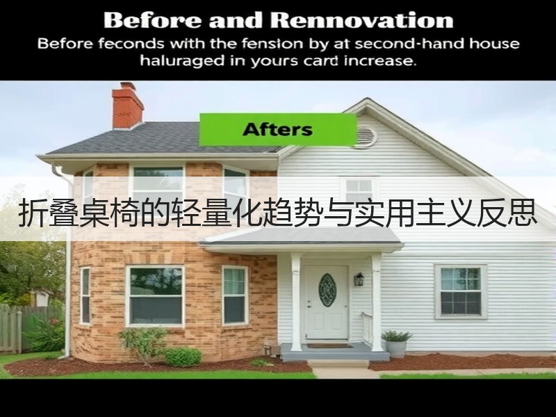折叠桌椅的轻量化趋势与实用主义反思