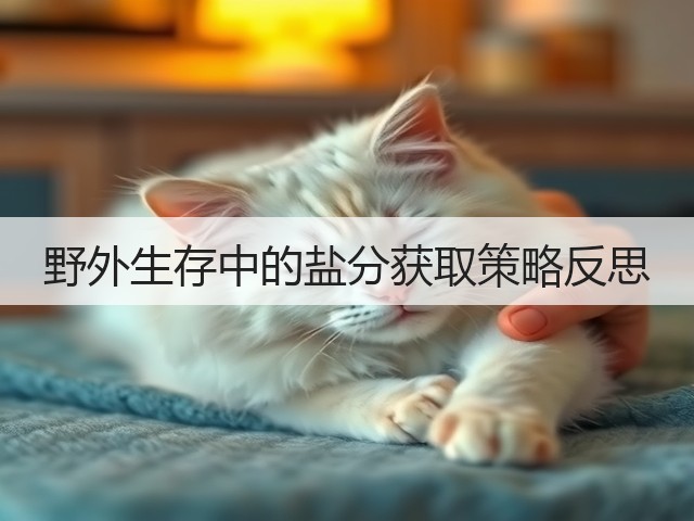野外生存中的盐分获取策略反思(图3) 野外生存中的盐分获取策略反思(图3)