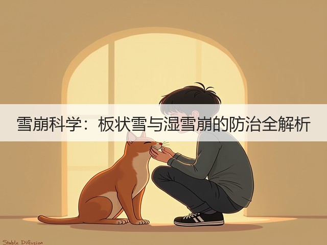 雪崩科学:板状雪与湿雪崩的防治全解析(图2) 雪崩科学:板状雪与湿雪崩的防治全解析(图2)