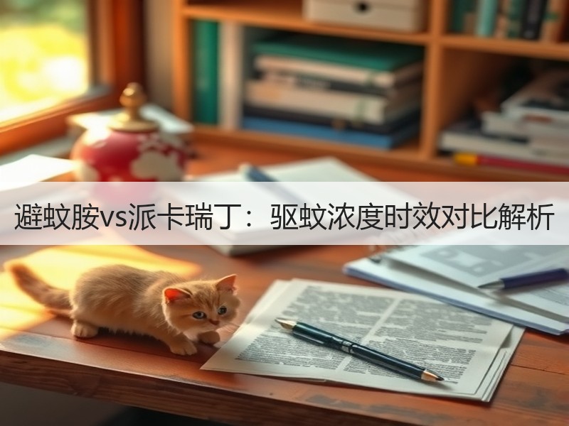 避蚊胺vs派卡瑞丁：驱蚊浓度时效对比解析