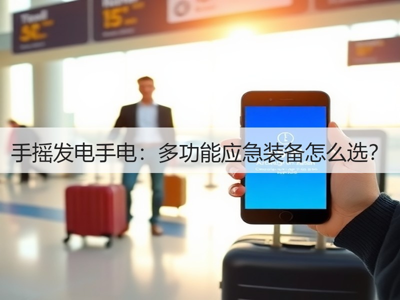 手摇发电手电：多功能应急装备怎么选？