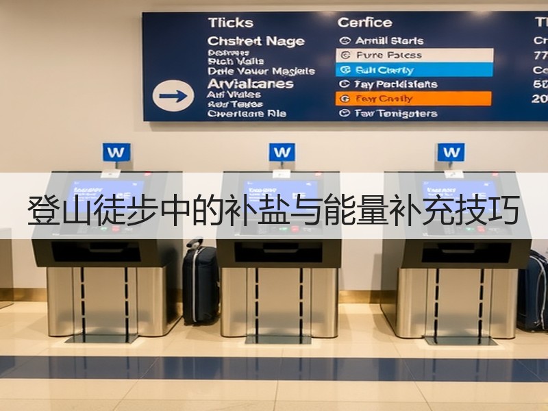 登山徒步中的补盐与能量补充技巧