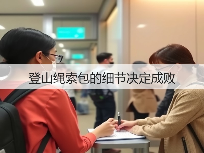登山绳索包的细节决定成败