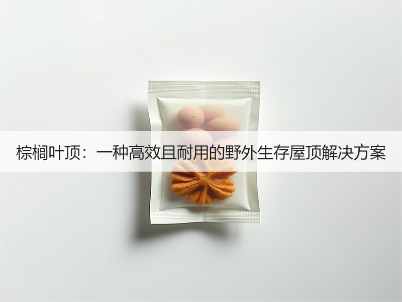棕榈叶顶：一种高效且耐用的野外生存屋顶解决方案
