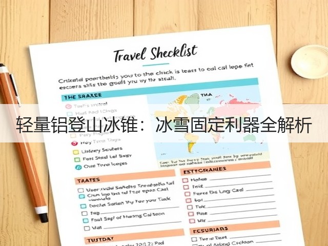 轻量铝登山冰锥:冰雪固定利器全解析(图2) 轻量铝登山冰锥:冰雪固定利器全解析(图2)