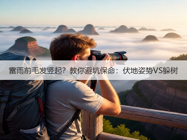 雷雨前毛发竖起?教你避坑保命:伏地姿势VS躲树(图1) 雷雨前毛发竖起?教你避坑保命:伏地姿势VS躲树(图1)