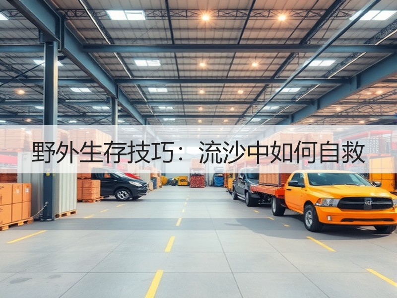 野外生存技巧：流沙中如何自救