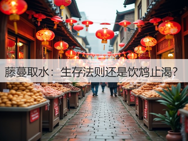 藤蔓取水:生存法则还是饮鸩止渴?(图3) 藤蔓取水:生存法则还是饮鸩止渴?(图3)