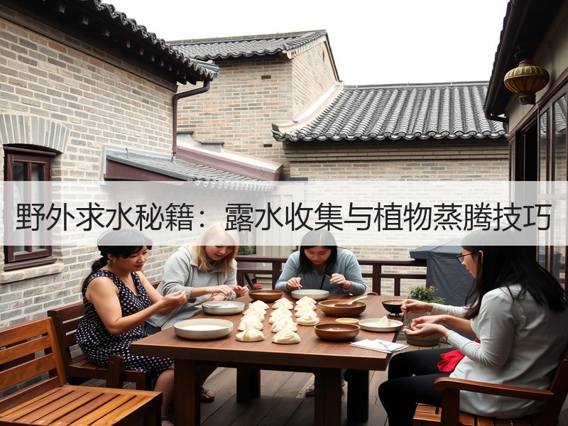 野外求水秘籍：露水收集与植物蒸腾技巧