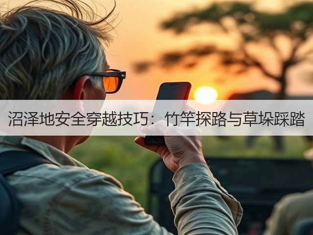 沼泽地安全穿越技巧:竹竿探路与草垛踩踏(图1) 沼泽地安全穿越技巧:竹竿探路与草垛踩踏(图1)