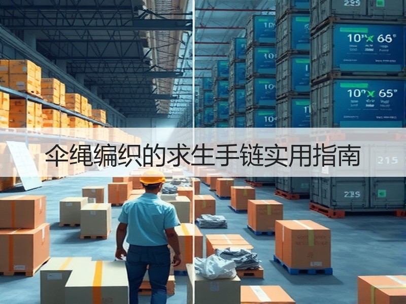 伞绳编织的求生手链实用指南