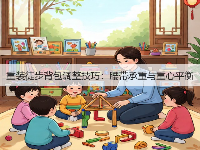 重装徒步背包调整技巧:腰带承重与重心平衡(图3) 重装徒步背包调整技巧:腰带承重与重心平衡(图3)