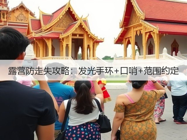 露营防走失攻略:发光手环+口哨+范围约定(图1) 露营防走失攻略:发光手环+口哨+范围约定(图1)