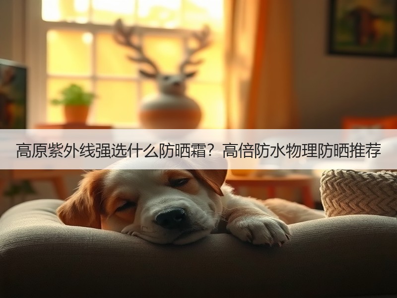高原紫外线强选什么防晒霜？高倍防水物理防晒推荐