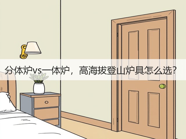 分体炉vs一体炉,高海拔登山炉具怎么选?(图2) 分体炉vs一体炉,高海拔登山炉具怎么选?(图2)