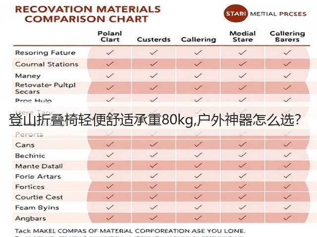 登山折叠椅轻便舒适承重80kg,户外神器怎么选?(图2) 登山折叠椅轻便舒适承重80kg,户外神器怎么选?(图2)