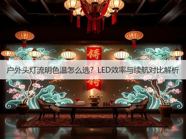 户外头灯流明色温怎么选?LED效率与续航对比解析(图1) 户外头灯流明色温怎么选?LED效率与续航对比解析(图1)