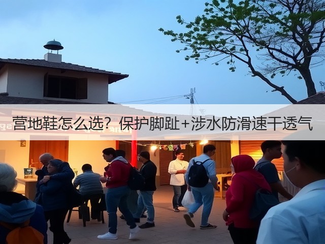 营地鞋怎么选?保护脚趾+涉水防滑速干透气(图1) 营地鞋怎么选?保护脚趾+涉水防滑速干透气(图1)