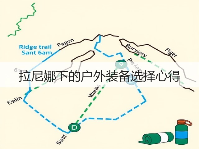 拉尼娜下的户外装备选择心得(图2) 拉尼娜下的户外装备选择心得(图2)