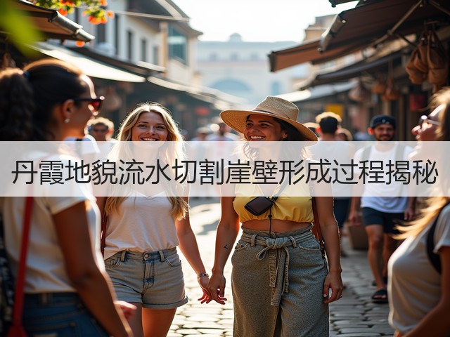 丹霞地貌流水切割崖壁形成过程揭秘(图1) 丹霞地貌流水切割崖壁形成过程揭秘(图1)