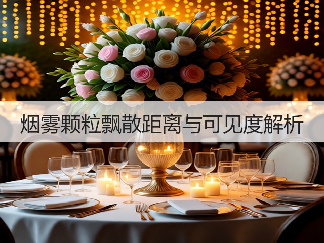 烟雾颗粒飘散距离与可见度解析(图1) 烟雾颗粒飘散距离与可见度解析(图1)