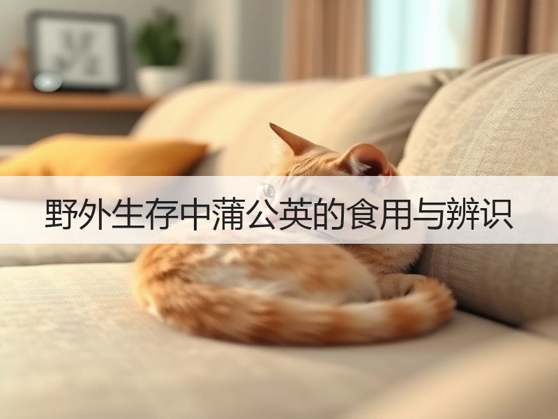 野外生存中蒲公英的食用与辨识