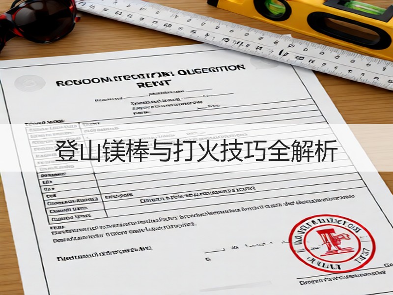 登山镁棒与打火技巧全解析