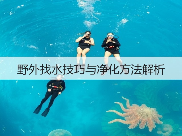 野外找水技巧与净化方法解析(图2) 野外找水技巧与净化方法解析(图2)