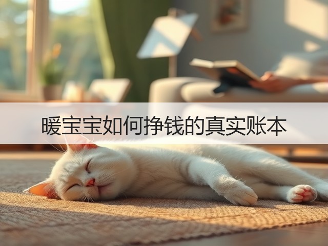 暖宝宝如何挣钱的真实账本(图3) 暖宝宝如何挣钱的真实账本(图3)