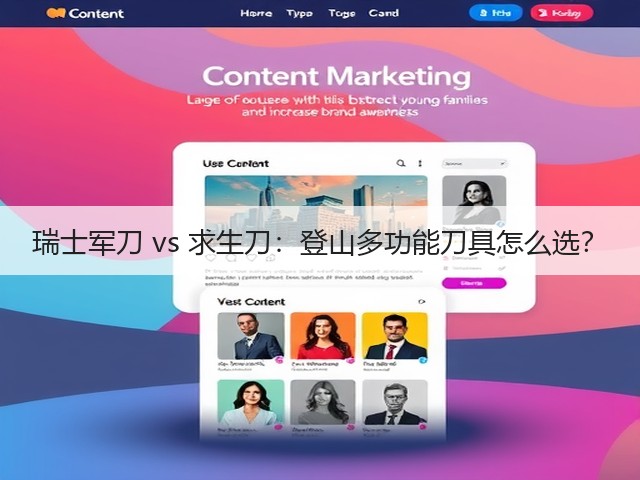 瑞士军刀 vs 求生刀:登山多功能刀具怎么选?(图2) 瑞士军刀 vs 求生刀:登山多功能刀具怎么选?(图2)