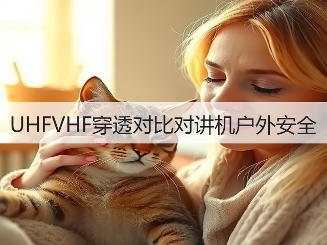 UHFVHF穿透对比对讲机户外安全(图3) UHFVHF穿透对比对讲机户外安全(图3)