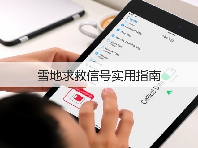 雪地求救信号实用指南(图2) 雪地求救信号实用指南(图2)