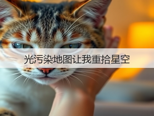 光污染地图让我重拾星空(图1) 光污染地图让我重拾星空(图1)