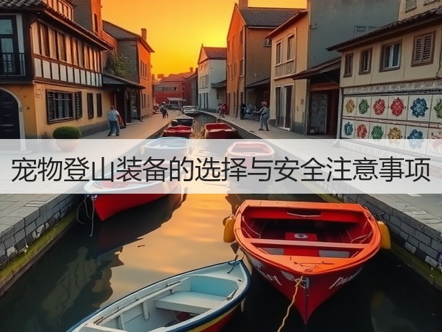 宠物登山装备的选择与安全注意事项(图1) 宠物登山装备的选择与安全注意事项(图1)