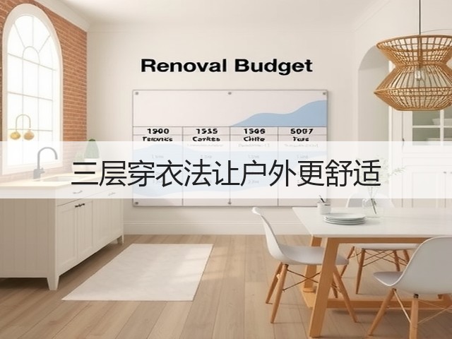 三层穿衣法让户外更舒适(图3) 三层穿衣法让户外更舒适(图3)